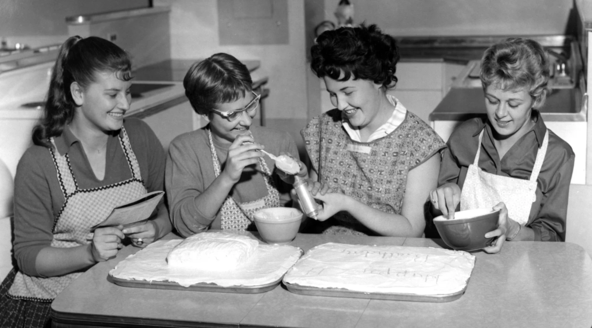 NPR’s example of a Home Ec Classroom
